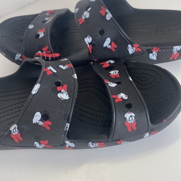 Minnie Mouse Crocs M9 W 11 - Picture 3 of 4